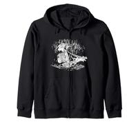 Pagan Norse Mythology Viking Goddess Freya Freyja Witch Zip Hoodie