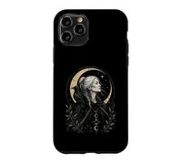 Pagan Triple Goddess Crone Raven Energy Wise Unbothered Tee Case for iPhone 11 Pro