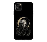 Pagan Triple Goddess Crone Raven Energy Wise Unbothered Tee Case for iPhone 11 Pro Max