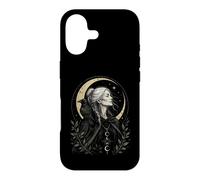 Pagan Triple Goddess Crone Raven Energy Wise Unbothered Tee Case for iPhone 17