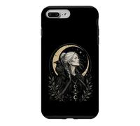 Pagan Triple Goddess Crone Raven Energy Wise Unbothered Tee Case for iPhone 7 Plus/8 Plus