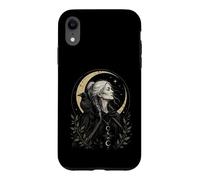 Pagan Triple Goddess Crone Raven Energy Wise Unbothered Tee Case for iPhone XR