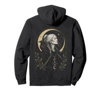 Pagan Triple Goddess Crone Raven Energy Wise Unbothered Tee Pullover Hoodie