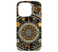 Pagan Wheel of the Year Inspired Symbols Case for iPhone 14 Pro