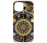 Pagan Wheel of the Year Inspired Symbols Case for iPhone 15