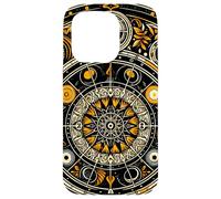 Pagan Wheel of the Year Inspired Symbols Case for iPhone 15 Pro
