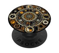 Pagan Wheel of the Year Inspired Symbols PopSockets Adhesive PopGrip