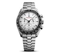 Pagani Design 1701 Men's Watch White Dial Men's Quartz Chronograph Japan VK63 Movement Stainless Steel Bracelet 100M Water Resistant Sport Watch.