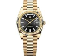 Pagani Design 1752 DD36 Watches for Men Automatic, Luxury Men's Calendar Watch, Sapphire Glass, Calibre ST16, Self-Winding Movement, Stainless Steel Watch, 100 Metres Water Resistant.