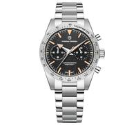 Pagani Design 1766 Men's Chronograph Watch Stainless Steel Fashion Chronograph Watch VK64 Quartz Movement 40 mm Case 100 m Waterproof Luminous Hands Arrows, black, Bracelet
