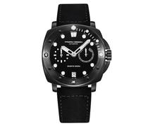 Pagani Design 1767 Men's Automatic Watch 41 mm Stainless Steel Case Sapphire Mirror Men's Watch with Automatic Winding Nylon Strap, nero, Strap.