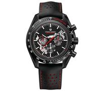Pagani Design 1779 Men's Watch Fashion Chronograph Watches for Men Frosted Dial VK63 Movement Leather Band 100M Waterproof Casual Sports Quartz Wristwatch