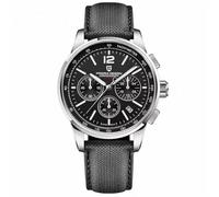 Pagani Design New Luxury Chronograph Men Watch Top Brand Quartz Wristwatches Sapphire Glass Stainless Steel Waterproof Clock (Black)
