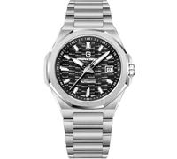 Pagani Design Watches for Men Automatic Watch Waterproof 100M Men Mechanicla Watches Fashion Luminous Japan 8215 Movement (Black)