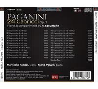 Patuzzi/Patuzzi - Paganini: 24 Capricci, Op. 1 (Piano accompaniment by Robert Schumann)