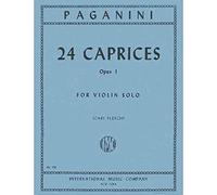 Paganini: 24 Caprices Op.1 for Violin Solo (Sheet Music), ed. Carl Flesch, IMC582