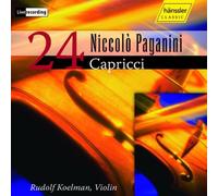 Paganini: Caprices for solo violin, Op. 1 Nos. 1-24 (complete)