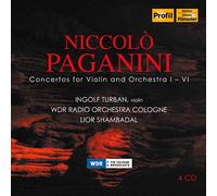 Paganini - Concertos for Violin and Orchestra 1-4.