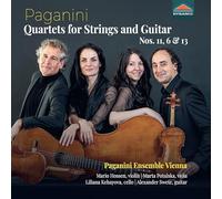 Paganini Ensemble Vienna - Nicolo Paganini: Quartets for String and Guitar, Vol. 4 - Nos. 11, 6 & 13