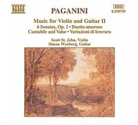 Paganini: Music for Violin and Guitar, Vol.2