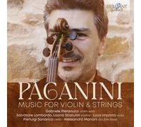 PAGANINI:MUSIC FOR VIOLIN&STRINGS CD NEW PAGANINI,NICCOLO