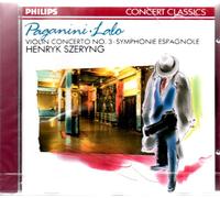 Paganini - Paganini:Violin Concerto 3 & Lalo:symphonie espagnole /Szeryng