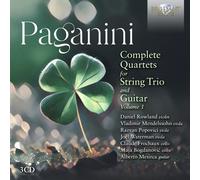 PAGANINI:QUARTETS FOR STRING TRIO GUITAR VARIOUS 3 CD NEW PAGANINI,NICCOLO