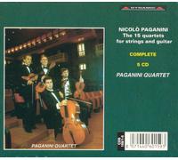 PAGANINI: THE COMPLETE QUARTETS FOR STRINGS AND GUITAR (BOX SET) NEW CD