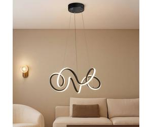 Pagazzi Aurielle Black Led Pendant Ceiling Light Pagazzi Black