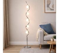 Pagazzi Bombo Tall 5 Light Polished Chrome Floor Lamp