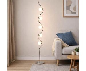 Pagazzi Bombo Tall 5 Light Polished Chrome Floor Lamp