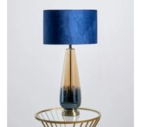 Pagazzi Elena Blue Glass Table Lamp Pagazzi Blue