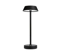 Pagazzi Energize Black Led Rechargeable Desk Table Lamp With Touch Sensor Pagazzi Black
