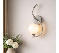 Pagazzi Lighting Pagazzi Bombo Polished Chrome Wall Light