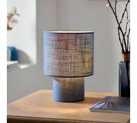 Pagazzi Lighting Pagazzi Buxton Navy Faux Linen Table Lamp