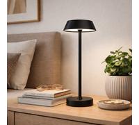 Pagazzi Lighting Pagazzi Energize Black Led Rechargeable Desk Table Lamp With Touch Sensor