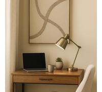 Pagazzi Lighting Pagazzi Erik Antique Brass Metal Table Lamp