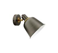 Pagazzi Lighting Pagazzi Erik Industrial Gunmetal Wall Light
