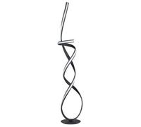 Pagazzi Lighting Pagazzi Fraser Led Matt Black Floor Lamp