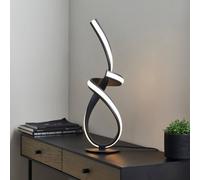 Pagazzi Lighting Pagazzi Fraser Matt Black Led Table Lamp