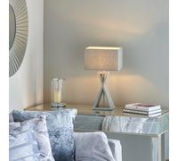 Pagazzi Lighting Pagazzi Kaden Wooden Grey Table Lamp