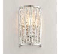 Pagazzi Lighting Pagazzi Marissa Chrome & Crystal Wall Light