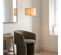 Pagazzi Lighting Pagazzi Marston Satin Nickel Floor Lamp
