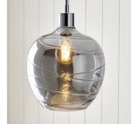 Pagazzi Lighting Pagazzi Zula 1-Light Smokey Grey Pendant