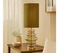 Pagazzi Lighting Rumi Green Glass Table Lamp