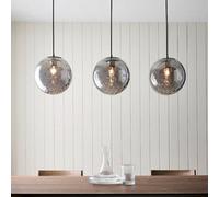 Pagazzi Lighting Tamara 3-Light Antique Brass Pendant Bar