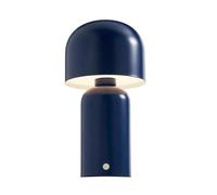 Pagazzi Lighting Tina Blue LED Rechargeable Touch Table Lamp