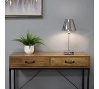 Pagazzi Lustre Polished Chrome Rechargeable Table Lamp