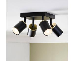 Pagazzi Talbot 4-Spot Matte Black Plate Pagazzi Black