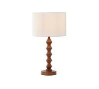 Pagazzi Trezza Walnut Table Lamp in Brown Pagazzi Brown